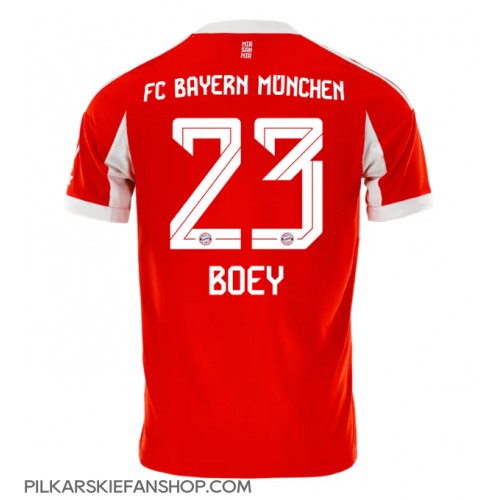 Koszulka piłkarska Bayern Munich Sacha Boey #23 Strój Domowy 2025-26 tanio Krótki Rękaw Koszulka piłkarska Bayern Munich Sacha Boey #23 Strój Domowy 2025-26 tanio Krótki Rękaw